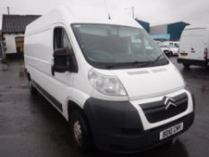 10 reg CITROEN RELAY 35 HDI 120 LWB, 1ST REG 05/10, 200206M NOT WARRANTED, V5 HERE, 3 FORMER KEEPERS