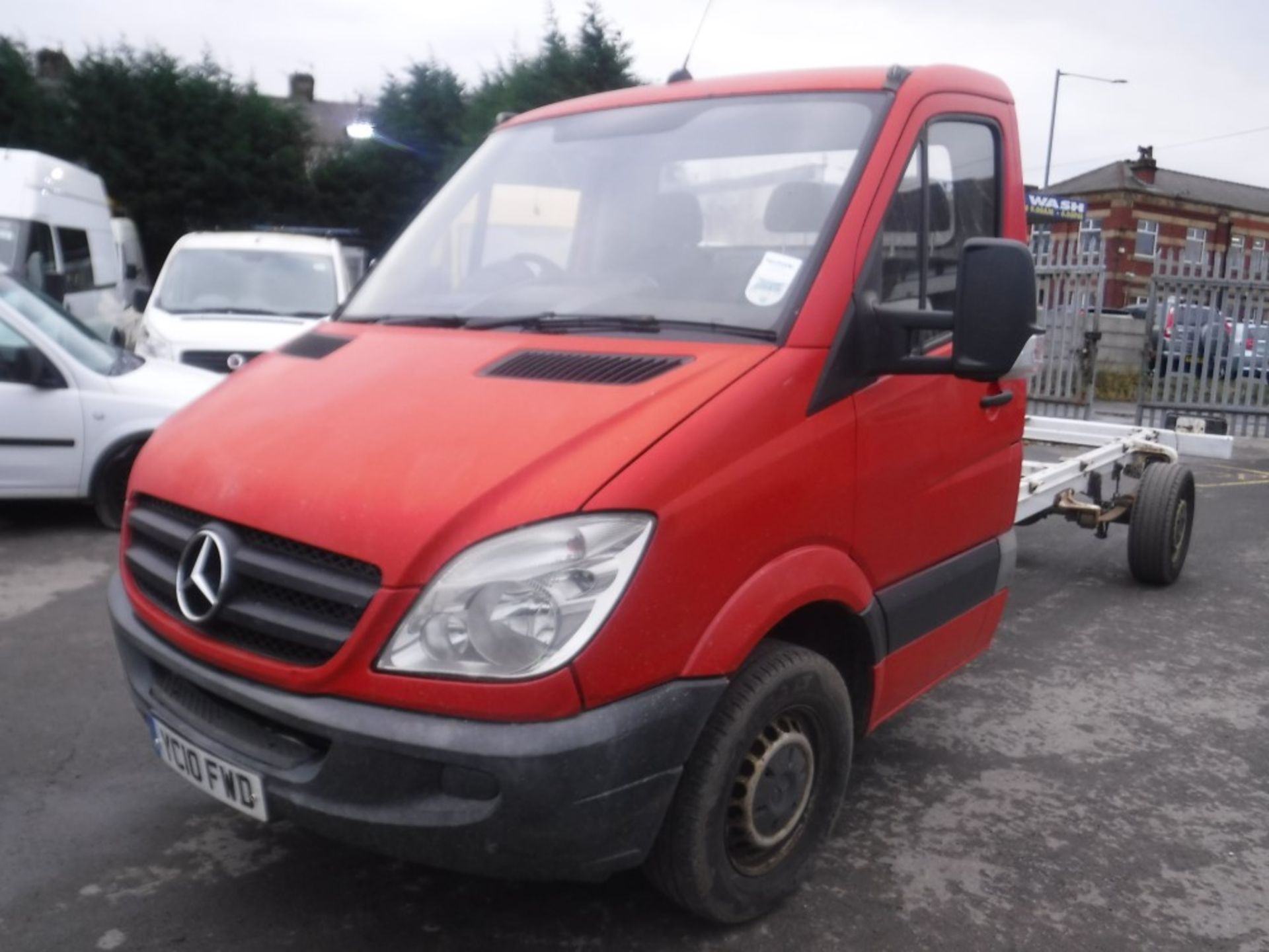 10 reg MERCEDES SPRINTER 313 CDI LWB CHASSIS CAB, 1ST REG 05/10, TEST 11/19, 170793M NOT - Image 2 of 5