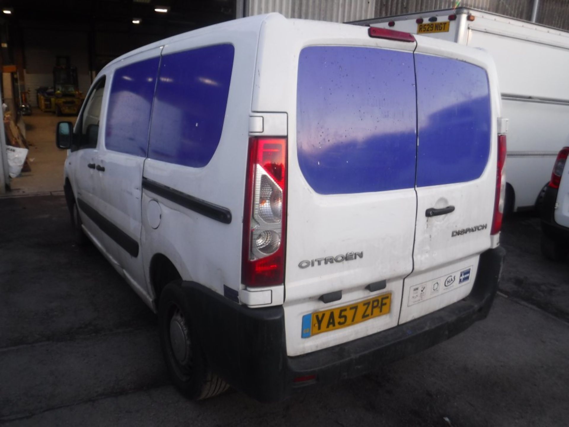 57 reg CITROEN DISPATCH 1000 HDI 120 SWB VAN, 1ST REG 02/08, TEST 08/19, 215662KM NOT WARRANTED, - Image 3 of 5