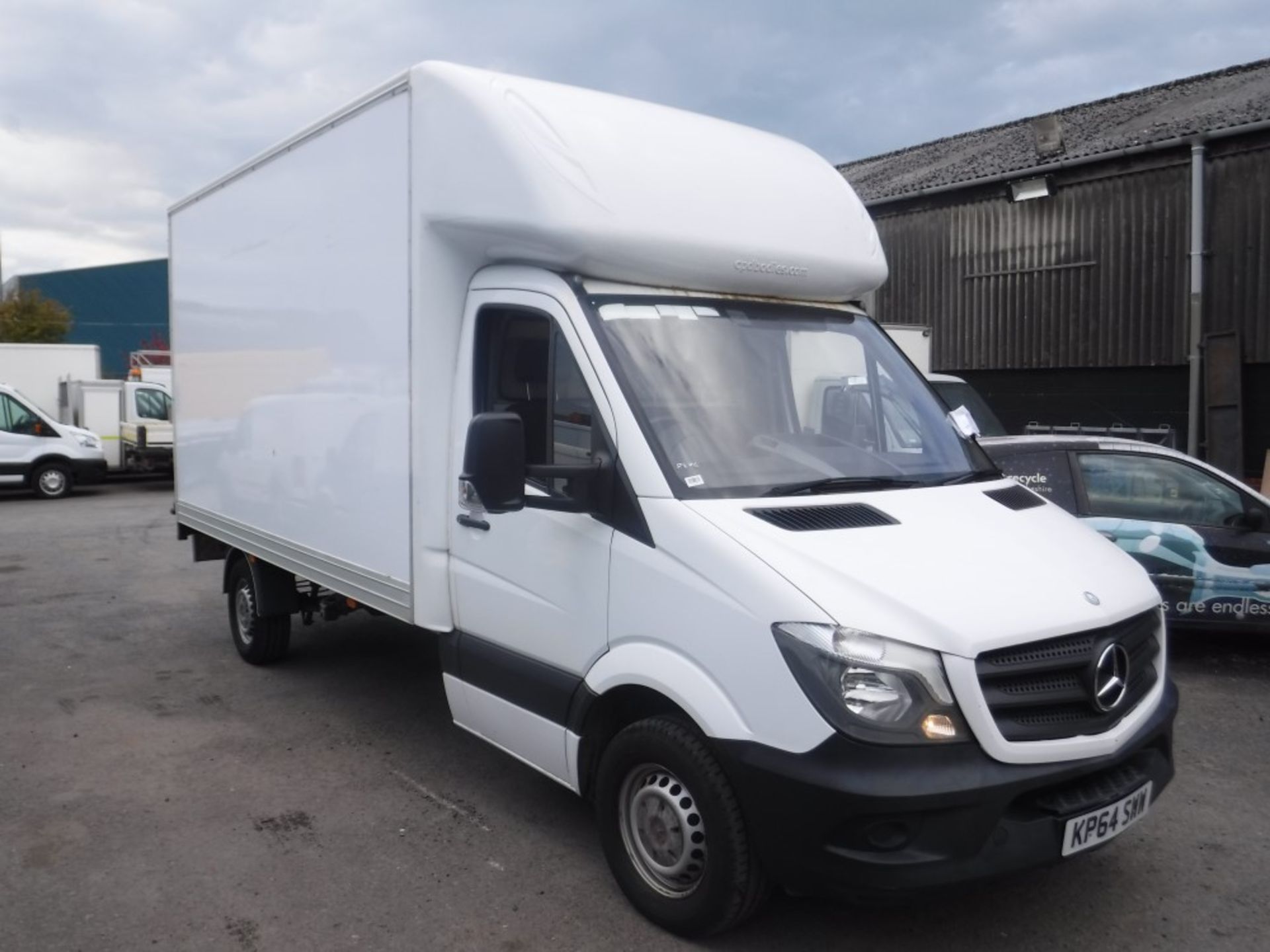 64 reg MERCEDES SPRINTER 313 CDI LUTON VAN, 1ST REG 12/14, 181991M WARRANTED, V5 HERE, 1 OWNER