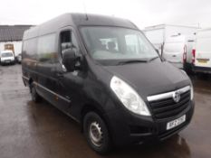 2013 VAUXHALL MOVANO 3500 CDTI, 1ST REG 12/13, TEST 01/19, 192660M WARRANTED, V5 HERE, 1 OWNER