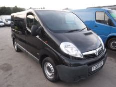 08 reg VAUXHALL VIVARO 2900 CDTI SWB AUTO, 1ST REG 06/08, 88897M, V5 HERE, 3 FORMER KEEPERS [NO