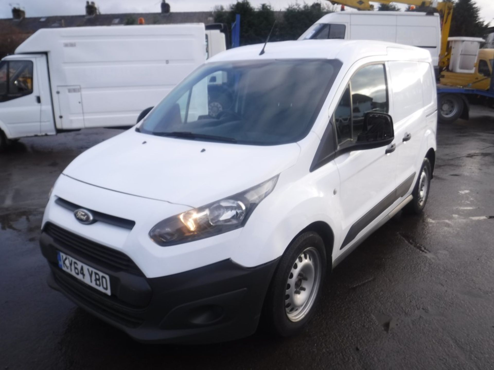 64 reg FORD TRANSIT CONNECT 200 ECONETIC, 1ST REG 09/14, TEST 08/19, 150817M WARRANTED, V5 HERE, 1 - Image 2 of 6