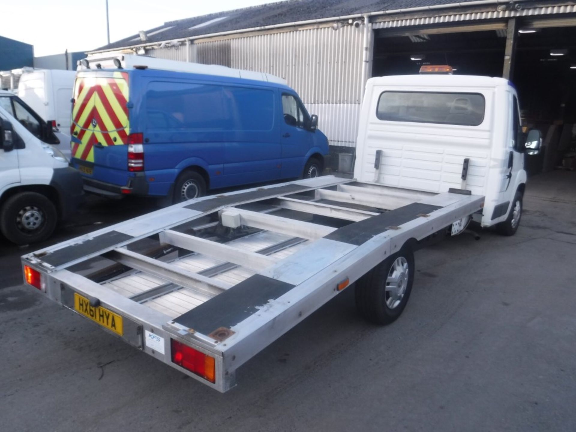 61 reg FIAT DUCATO CAR TRANSPORTER, 1ST REG 09/11, TEST 09/19, 248601M INCORRECT, NO V5, [NO VAT] - Image 4 of 5