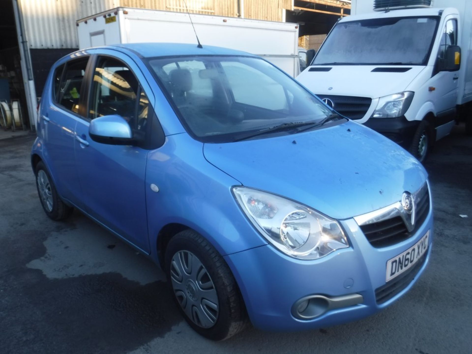 60 reg VAUXHALL AGILA S ECOFLEX (DIRECT COUNCIL) 1ST REG 01/11, TEST 01/19, 88616M, V5 HERE, 1 OWNER