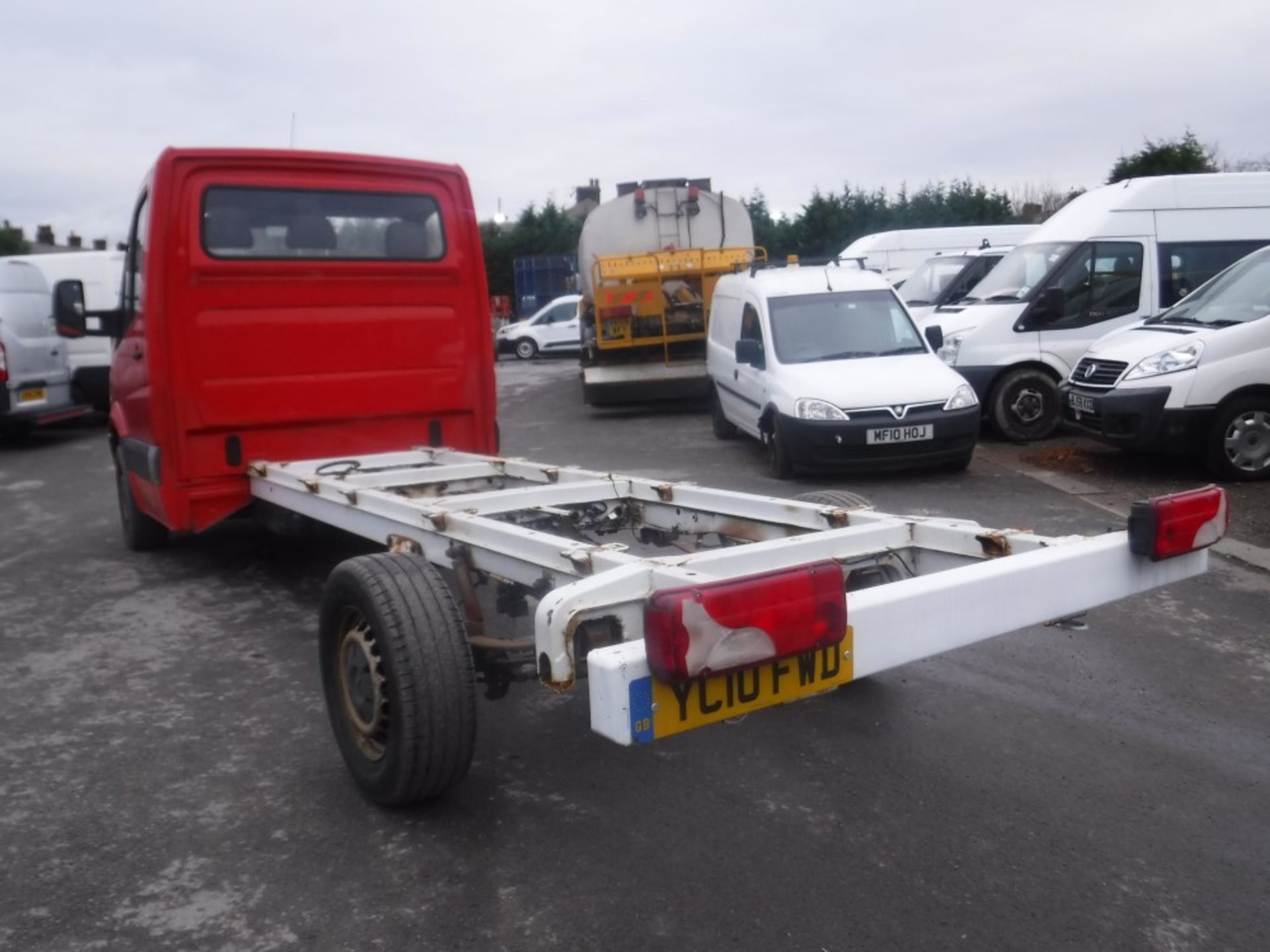 10 reg MERCEDES SPRINTER 313 CDI LWB CHASSIS CAB, 1ST REG 05/10, TEST 11/19, 170793M NOT - Image 3 of 5