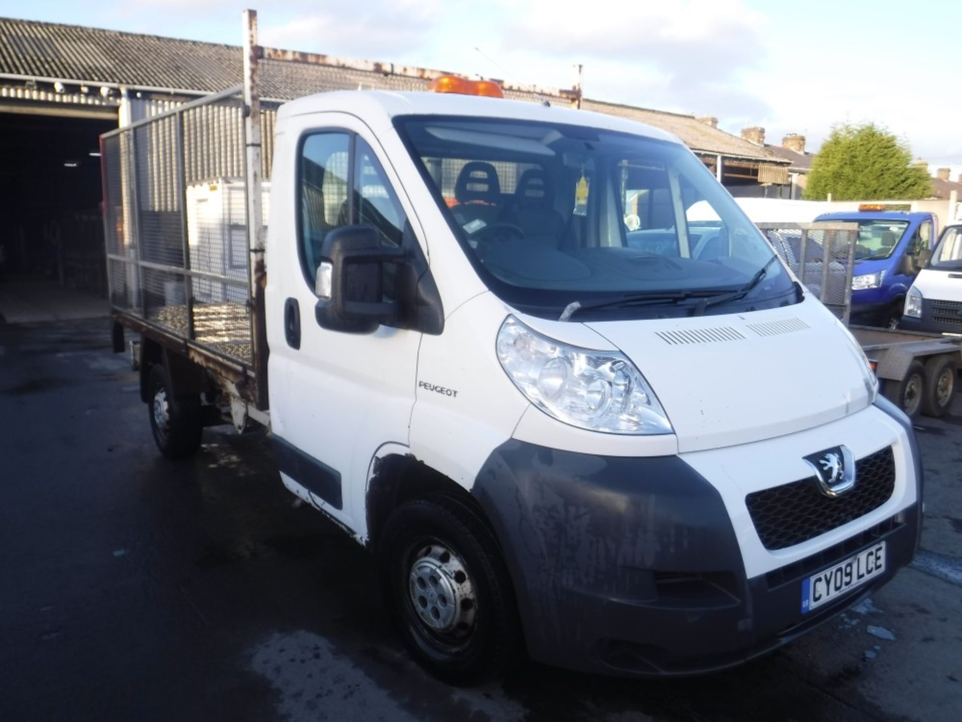 09 reg PEUGEOT BOXER 335 MWB DROPSIDE (DIRECT COUNCIL) 1ST REG 08/09, TEST 07/19, 125468M WARRANTED,