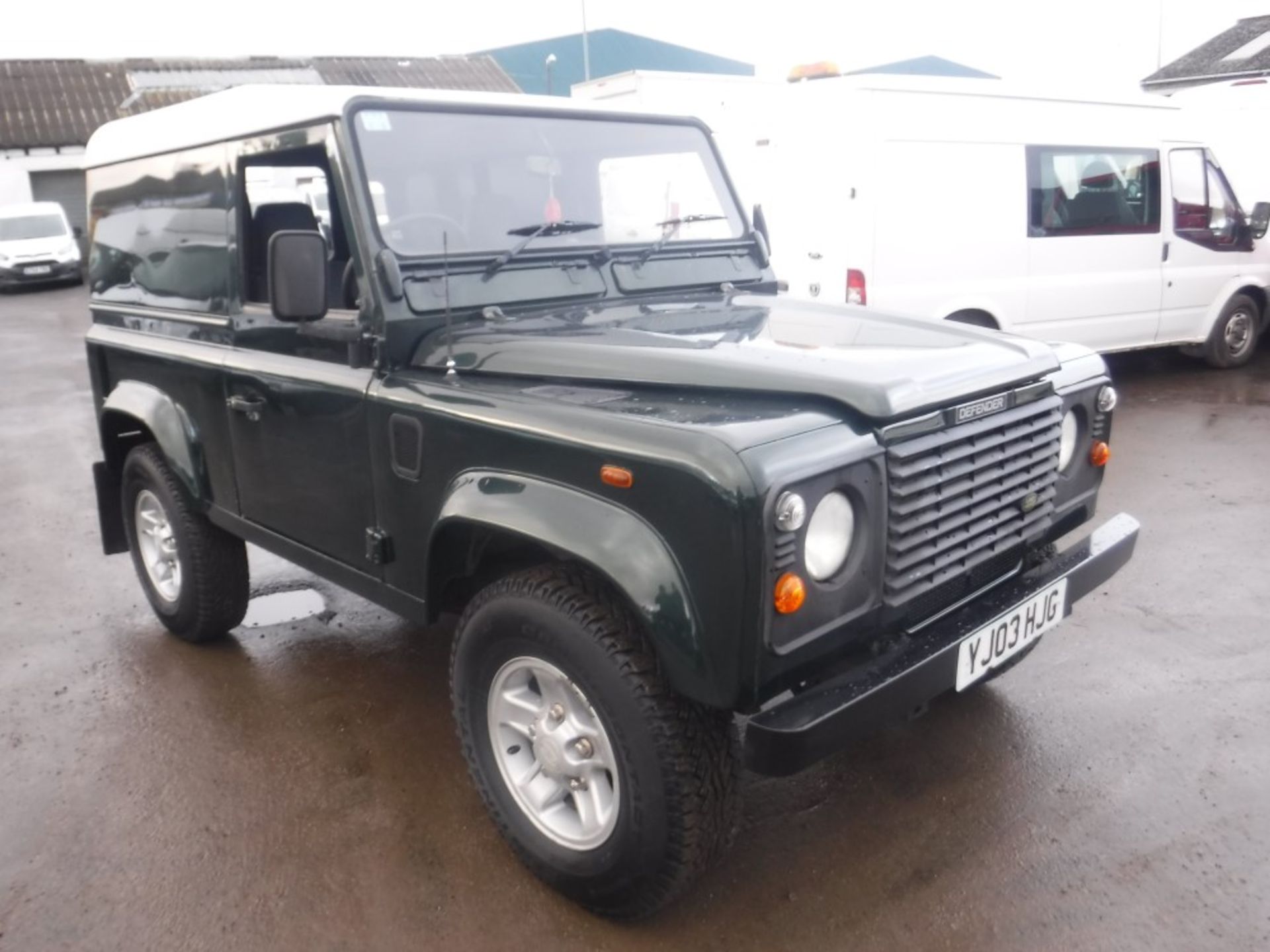 03 reg LAND ROVER 90 DEFENDER, 1ST REG 06/03, TEST 05/19, 49264M WARRANTED, V5 HERE, 2 FORMER