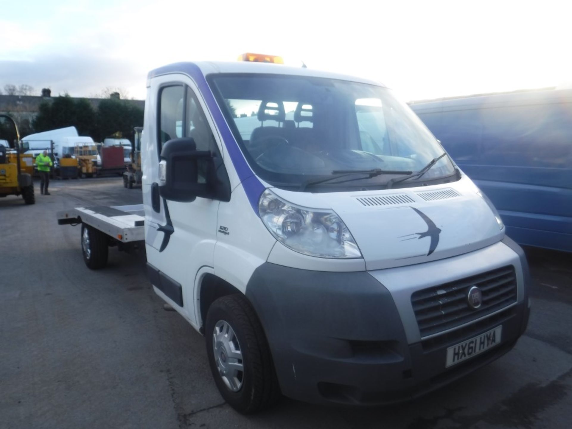 61 reg FIAT DUCATO CAR TRANSPORTER, 1ST REG 09/11, TEST 09/19, 248601M INCORRECT, NO V5, [NO VAT]