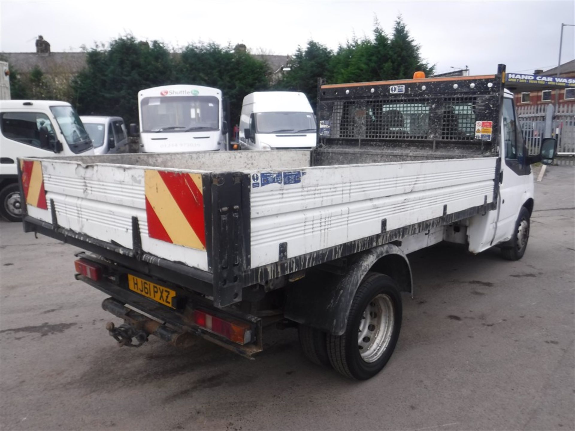 61 reg FORD TRANSIT 115 T350 RWD TIPPER, 1ST REG 09/11, 166081M WARRANTED, V5 HERE, 1 FORMER - Image 4 of 5