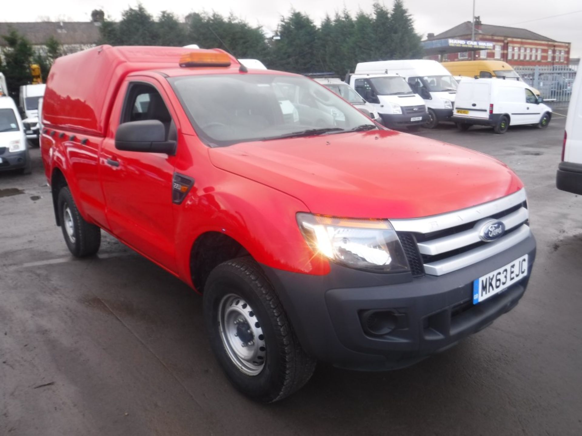 63 reg FORD RANGER XL 4 X 4 TDCI PICKUP, 1ST REG 09/13, TEST 09/19, 89715M WARRANTED, V5 HERE, 1