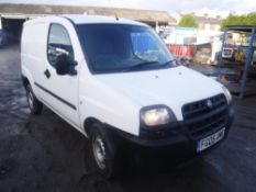 05 reg FIAT DOBLO CARGO JTD, 1ST REG 03/05, TEST 03/19, 75708M WARRANTED, V5 HERE, 1 FORMER