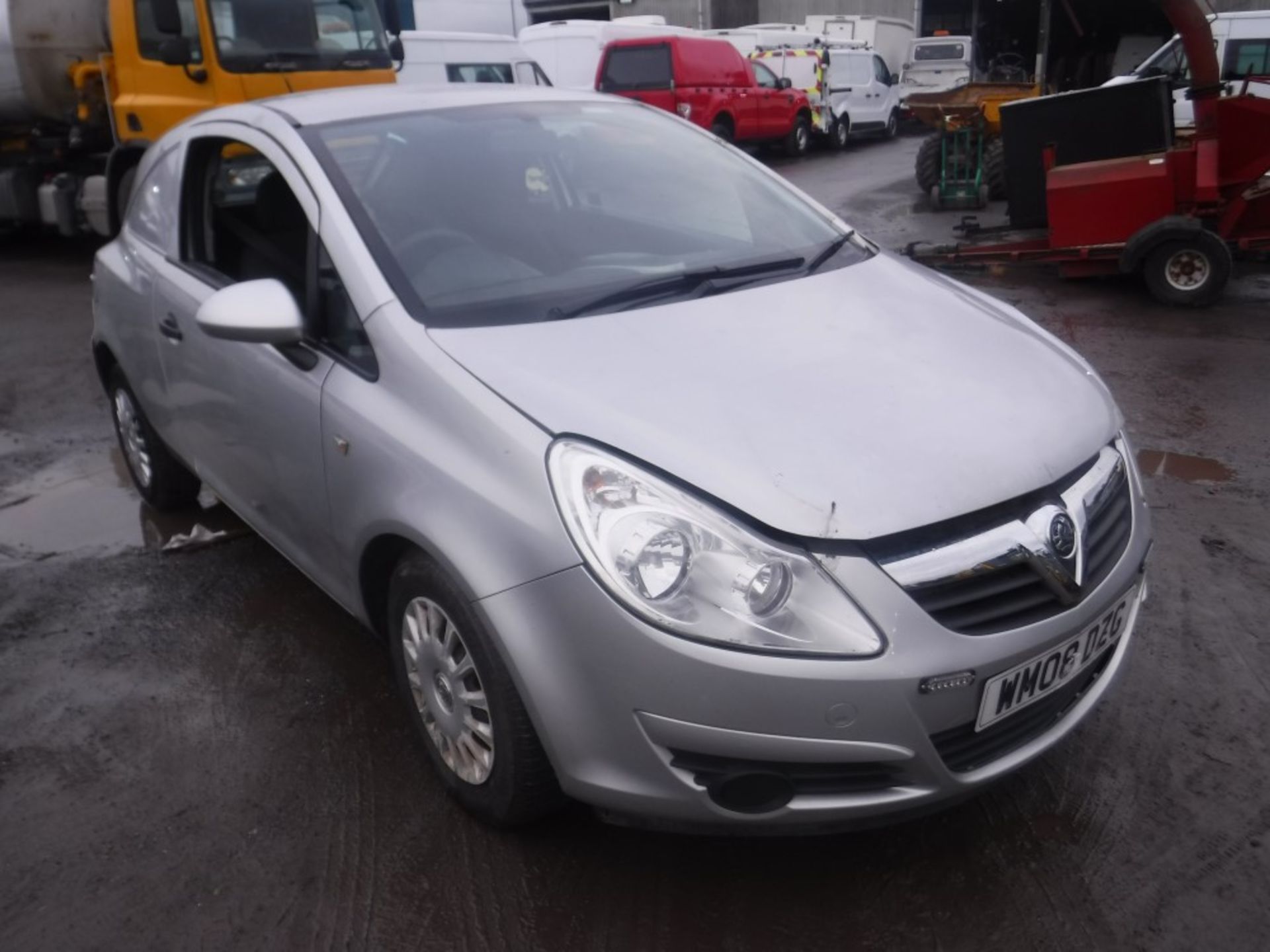 08 reg VAUSHALL CORSA VAN, 1ST REG 08/08, 111372M NOT WARRANTED, NO V5 [NO VAT]