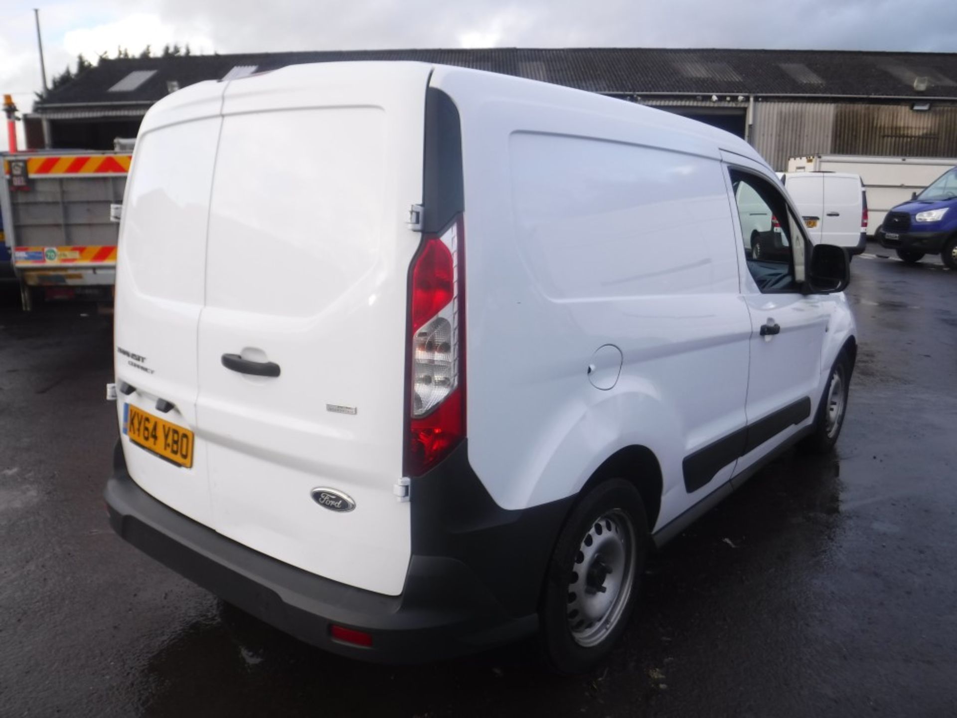 64 reg FORD TRANSIT CONNECT 200 ECONETIC, 1ST REG 09/14, TEST 08/19, 150817M WARRANTED, V5 HERE, 1 - Image 4 of 6