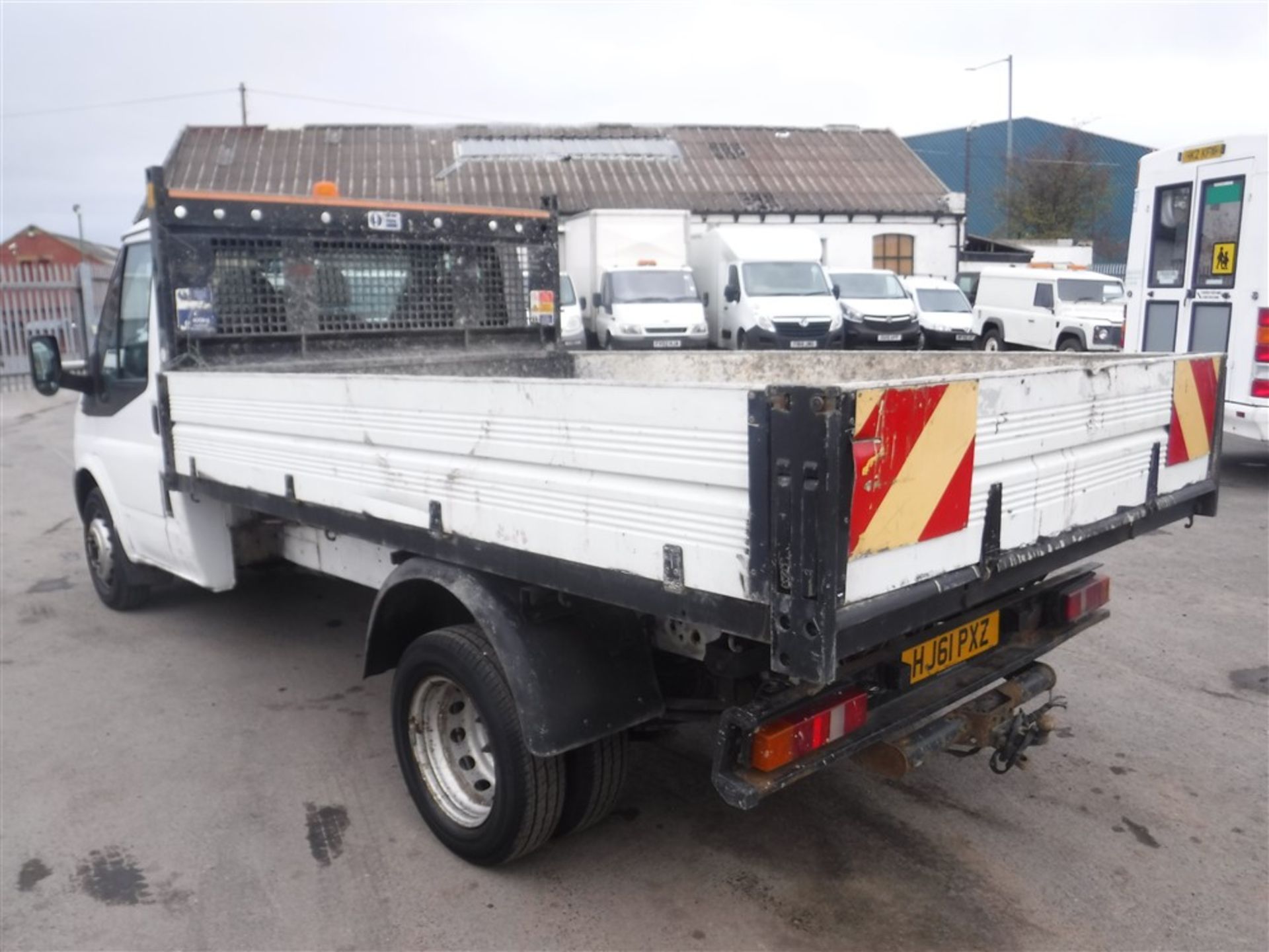 61 reg FORD TRANSIT 115 T350 RWD TIPPER, 1ST REG 09/11, 166081M WARRANTED, V5 HERE, 1 FORMER - Bild 3 aus 5