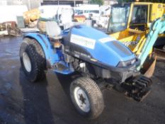 NEW HOLLAND TCE50 MINI TRACTOR, 2013 HOURS [+ VAT]