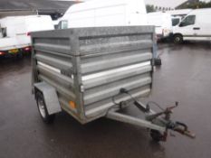 KEW PRESSURE WASHER TRAILER WITH WINCH & HOSES [+ VAT]
