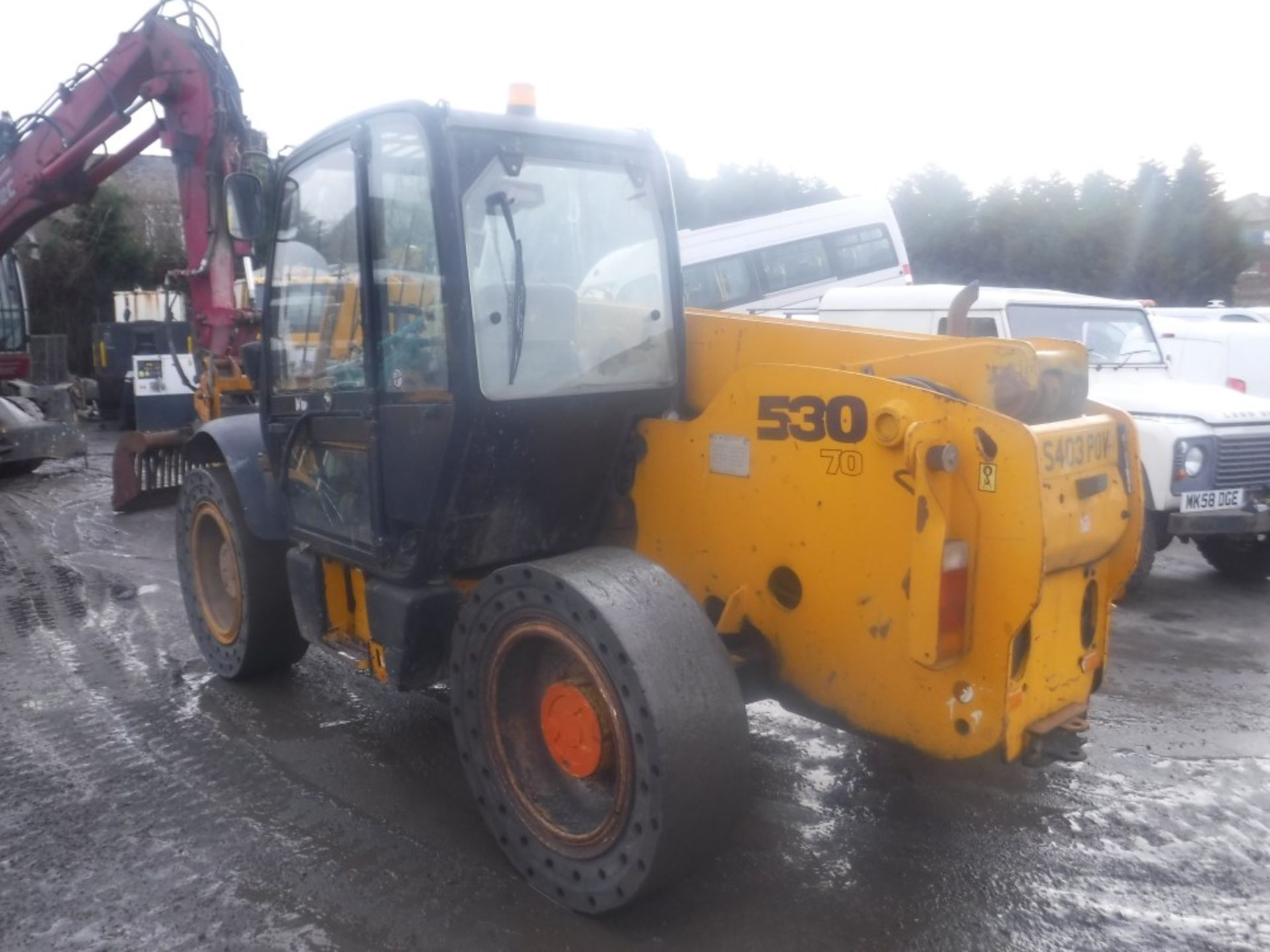 S reg JCB 530-70 LOADALL TELEHANDLER (DIRECT COUNCIL) 1ST REG 02/99, 7792 HOURS, V5 HERE, 3 FORMER - Image 4 of 5