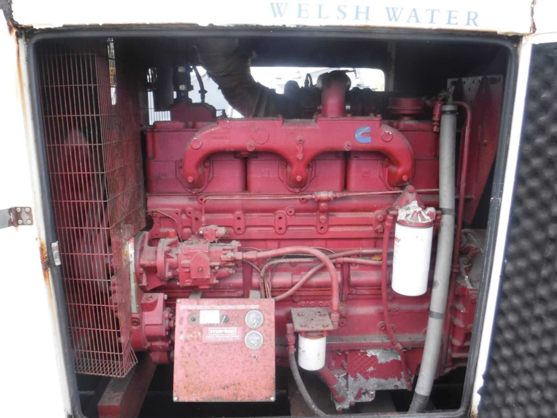 MARLEC 150 KVA 400 AMP GENERATOR WITH CUMMINS 4 LITRE BIG CAM ENGINE [+ VAT] - Image 6 of 8