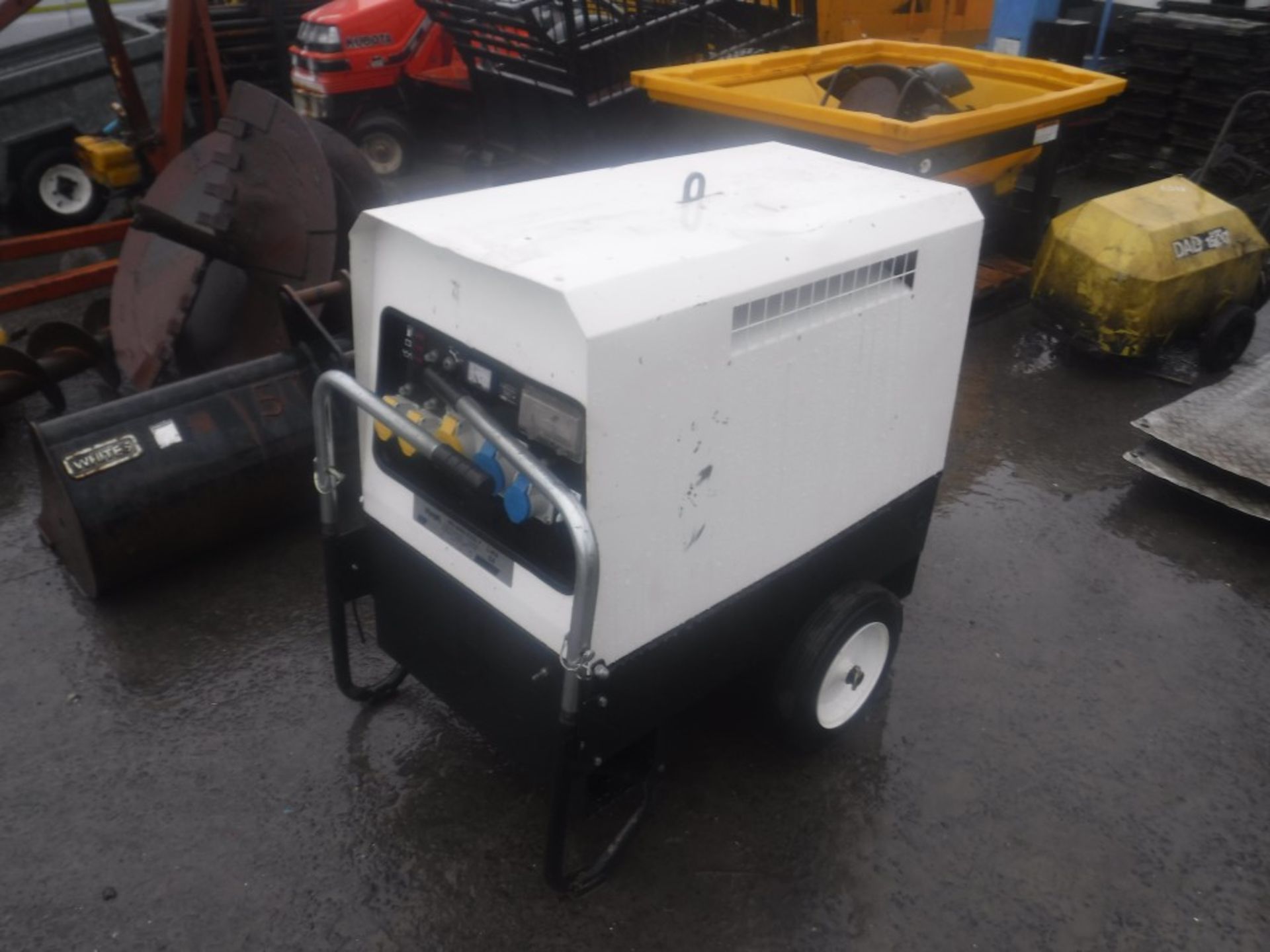 MHM MG6000 SUPER SILENT YANMAR DIESEL GENERATOR, 2121 HOURS [NO VAT]