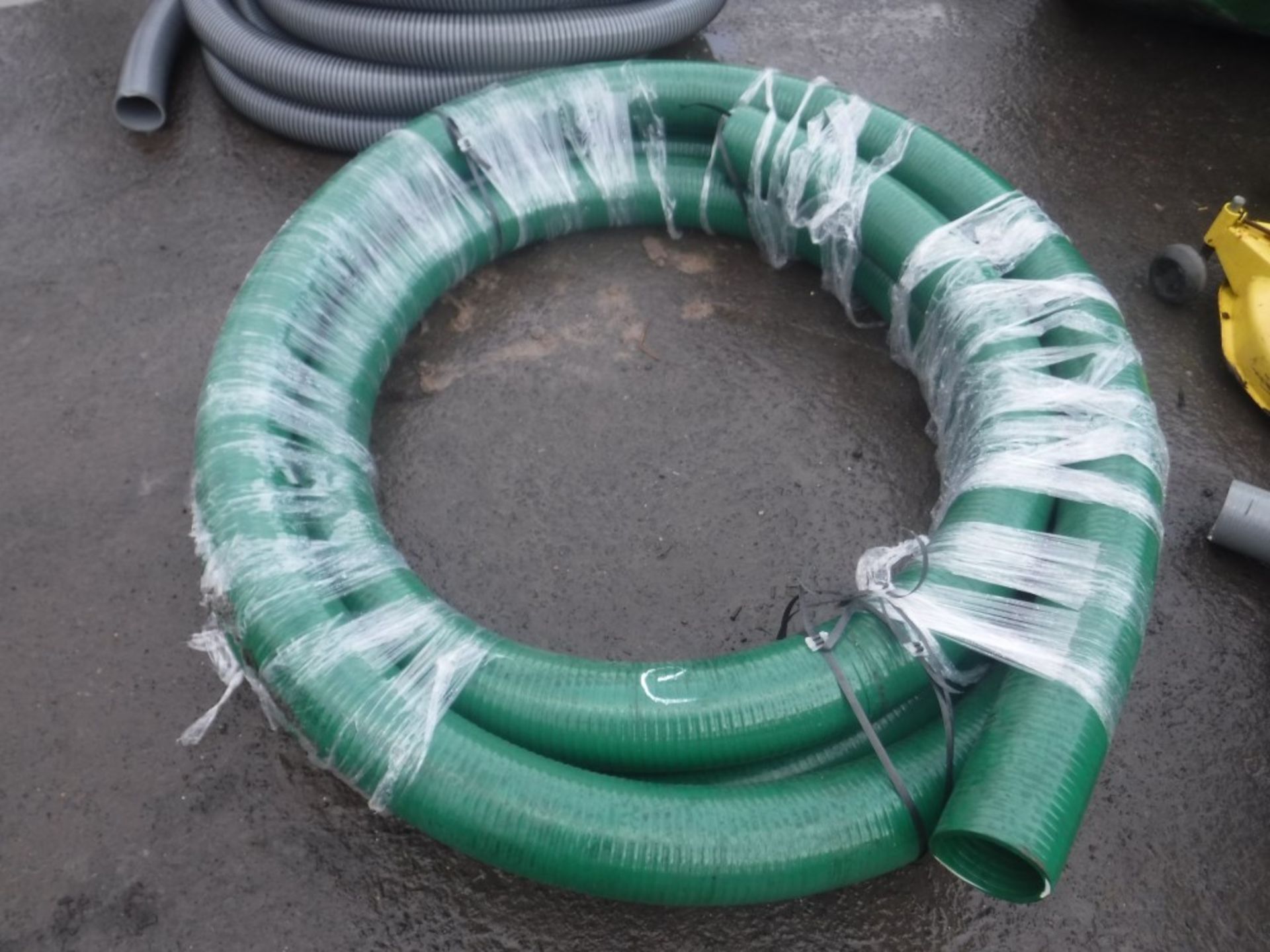 25MTR 5" DARK GREEN H/D SUCTION HOSE [E] [NO VAT]