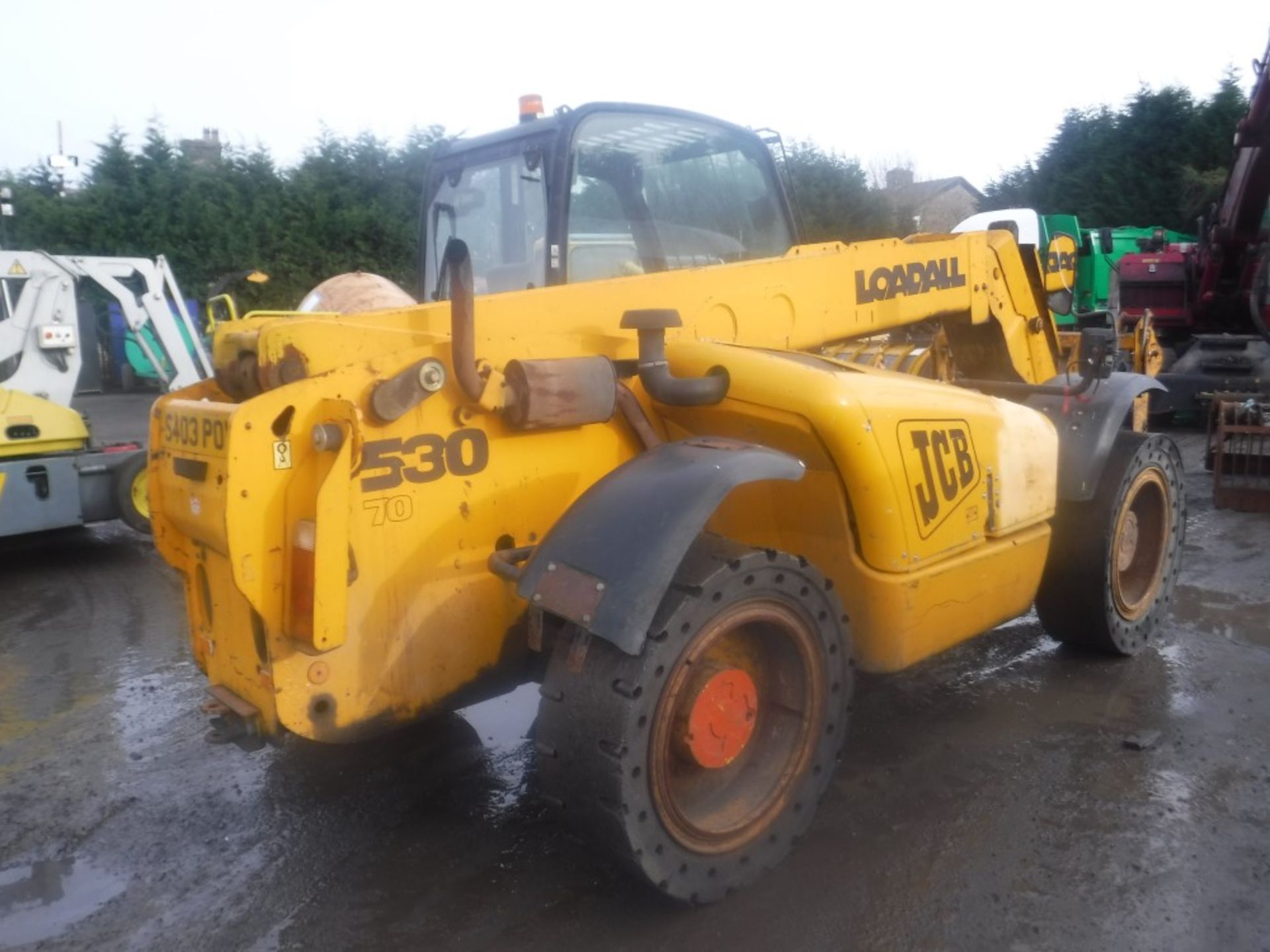 S reg JCB 530-70 LOADALL TELEHANDLER (DIRECT COUNCIL) 1ST REG 02/99, 7792 HOURS, V5 HERE, 3 FORMER - Image 3 of 5