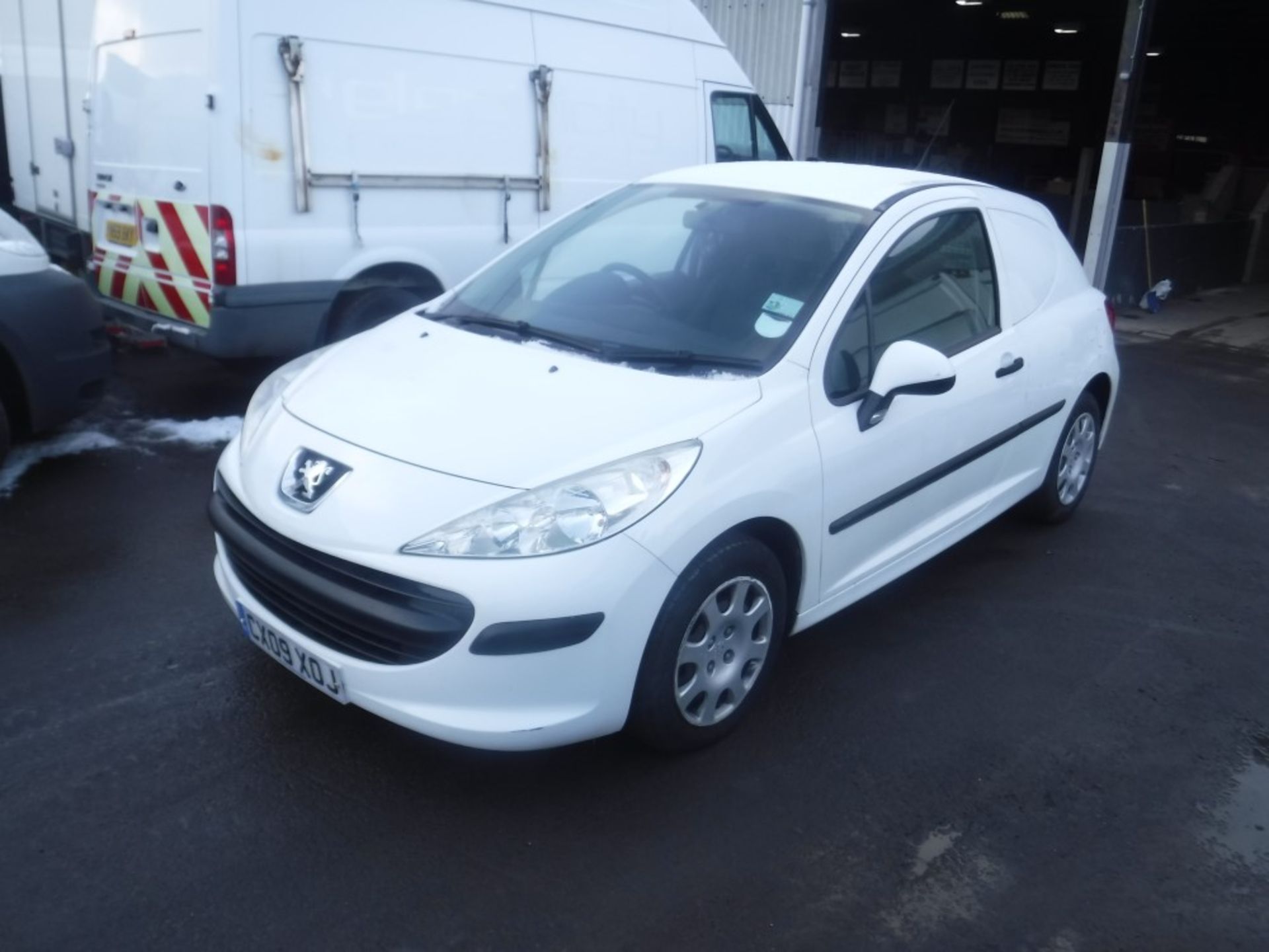 09 reg PEUGEOT 207 PROFESSIONAL HDI (DIRECT COUNCIL) 1ST REG 03/09, TEST 11/19, 43486M WARRANTED, V5 - Image 2 of 5