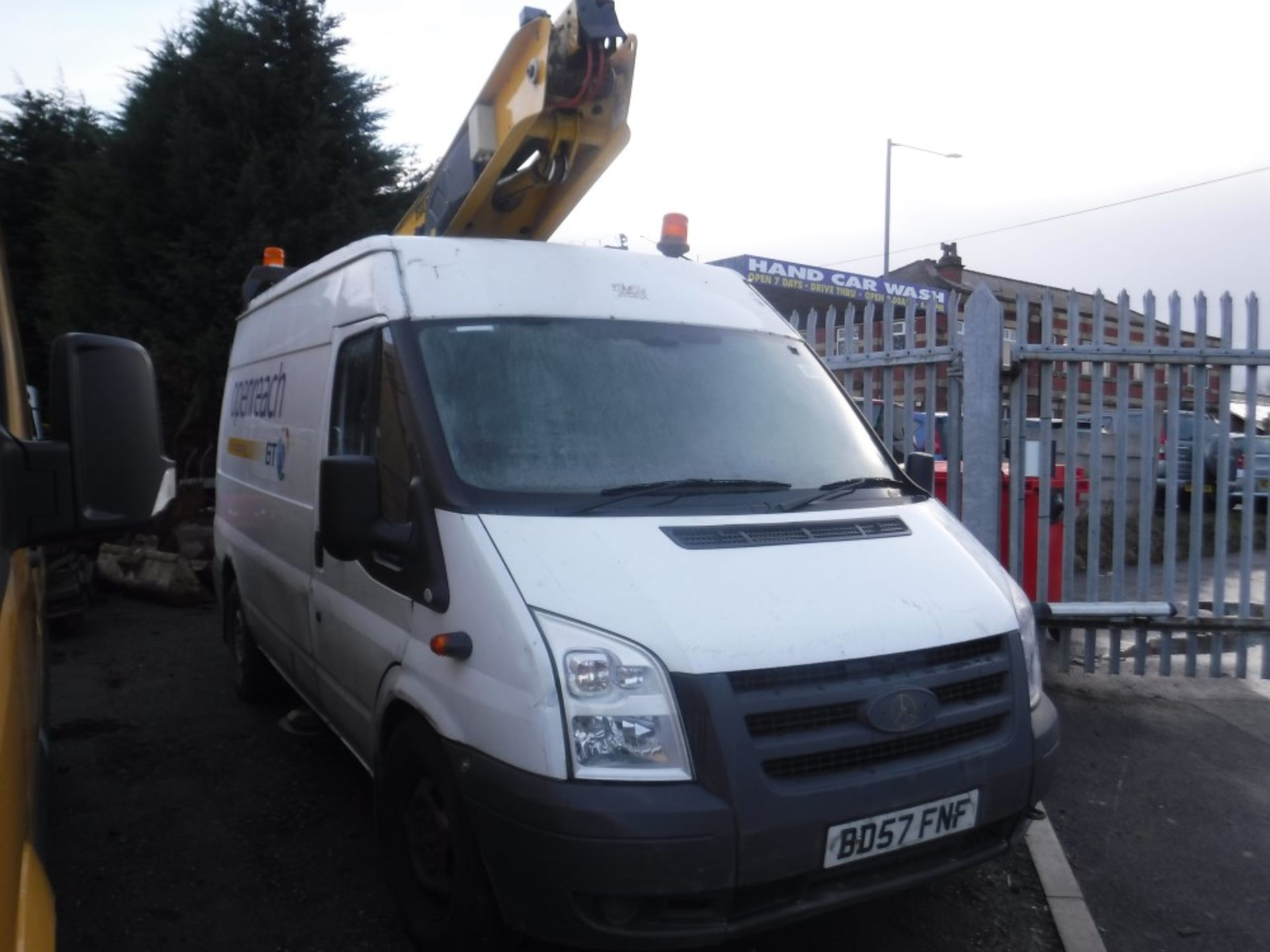 57 reg FORD TRANSIT 115 T350M RWD CHERRY PICKER, 1ST REG 01/08, 262315M NOT WARRANTED, V5 HERE, 1