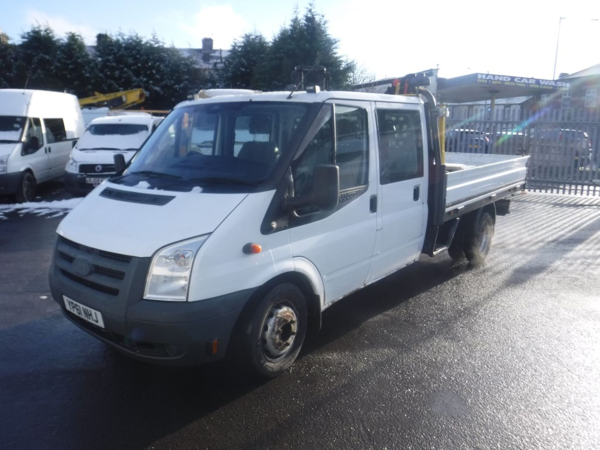 61 reg FORD TRANSIT 100 T350 D/C RWD DROPSIDE, 1ST REG 11/11, 82767M, V5 HERE, 1 OWNER FROM NEW [+ - Image 2 of 5
