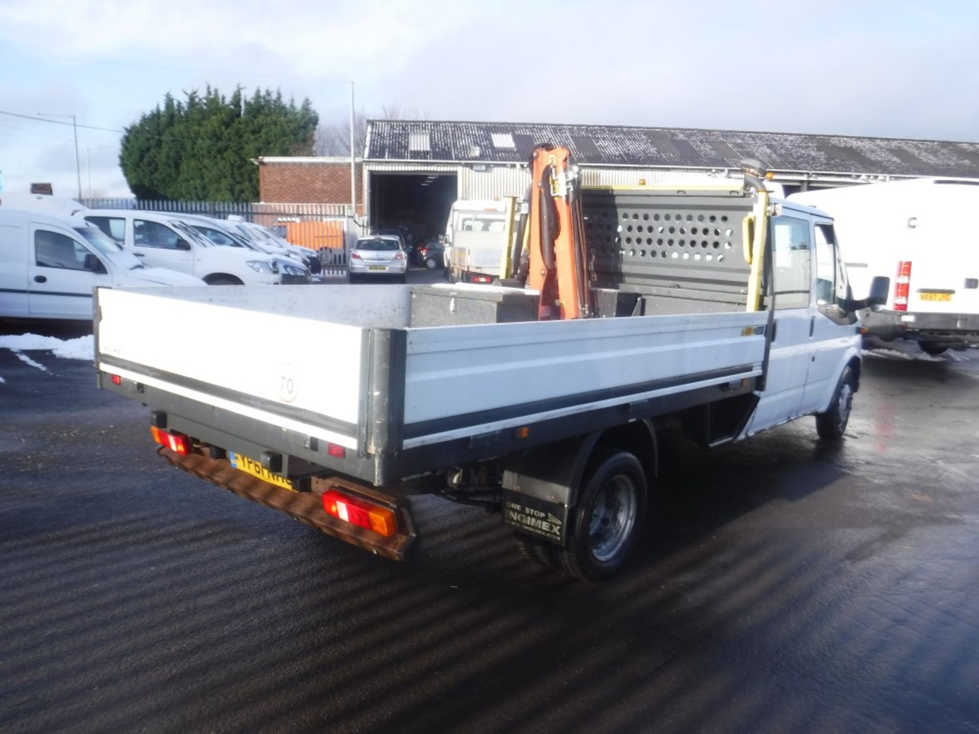 61 reg FORD TRANSIT 100 T350 D/C RWD DROPSIDE, 1ST REG 11/11, 82767M, V5 HERE, 1 OWNER FROM NEW [+ - Image 4 of 5