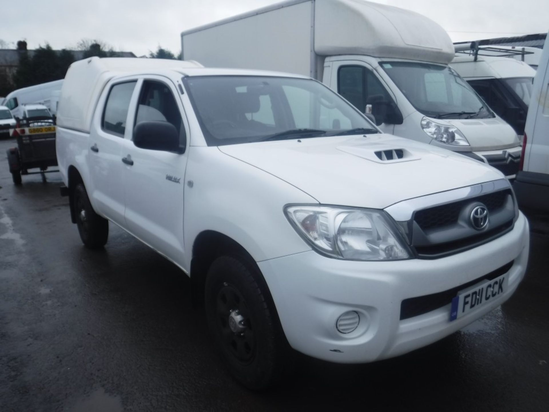 11 reg TOYOTA HI-LUX HL2 D-4D 4 X 4 DCB, 1ST REG 07/11, TEST 01/20, 85984M WARRANTED, V5 HERE, 1