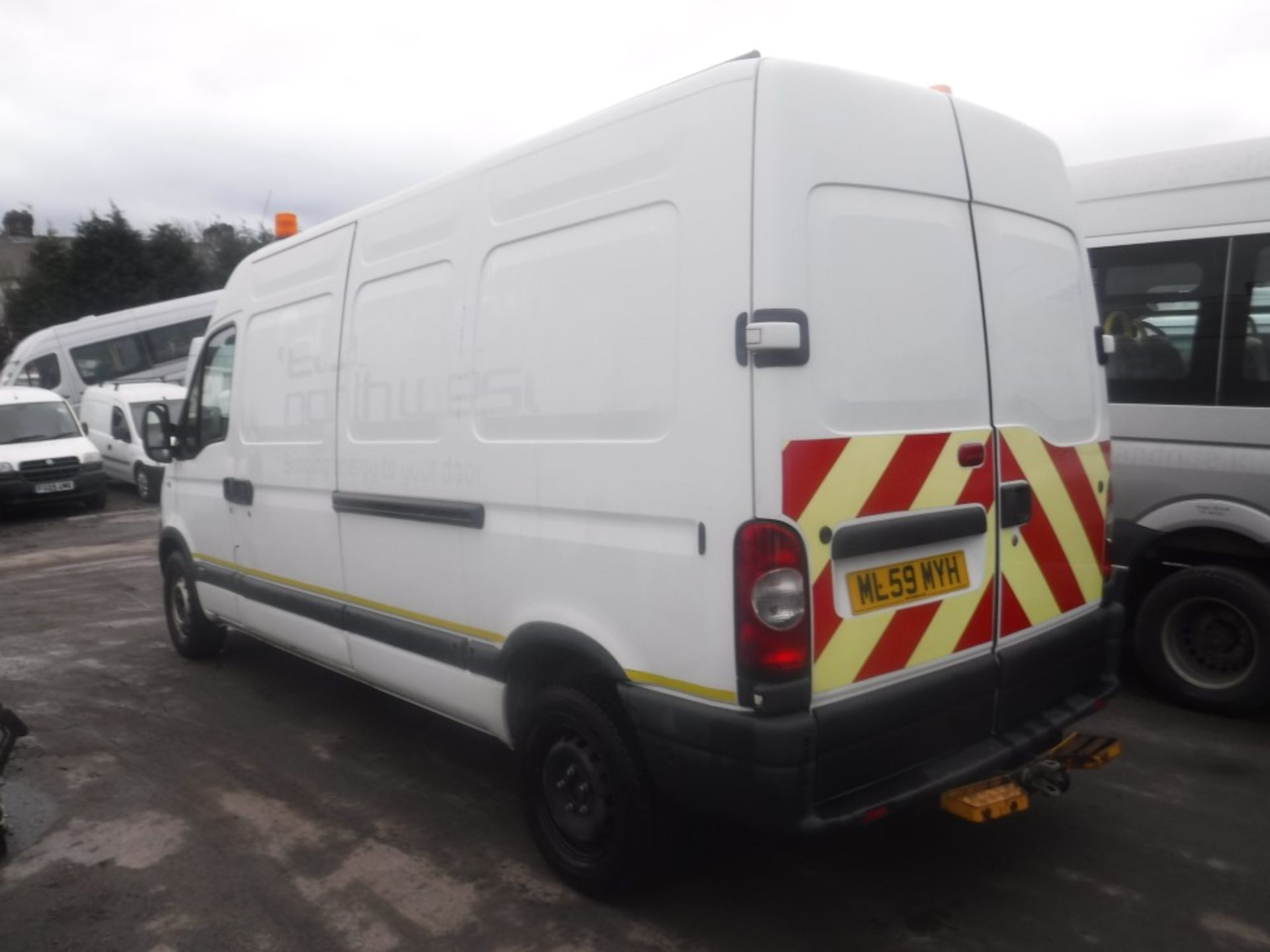 59 reg VAUXHALL MOVANO 3500 CDTI LWB (DIRECT ELECTRICITY NW) 1ST REG 11/09, TEST 07/19, 132285M, - Image 3 of 6