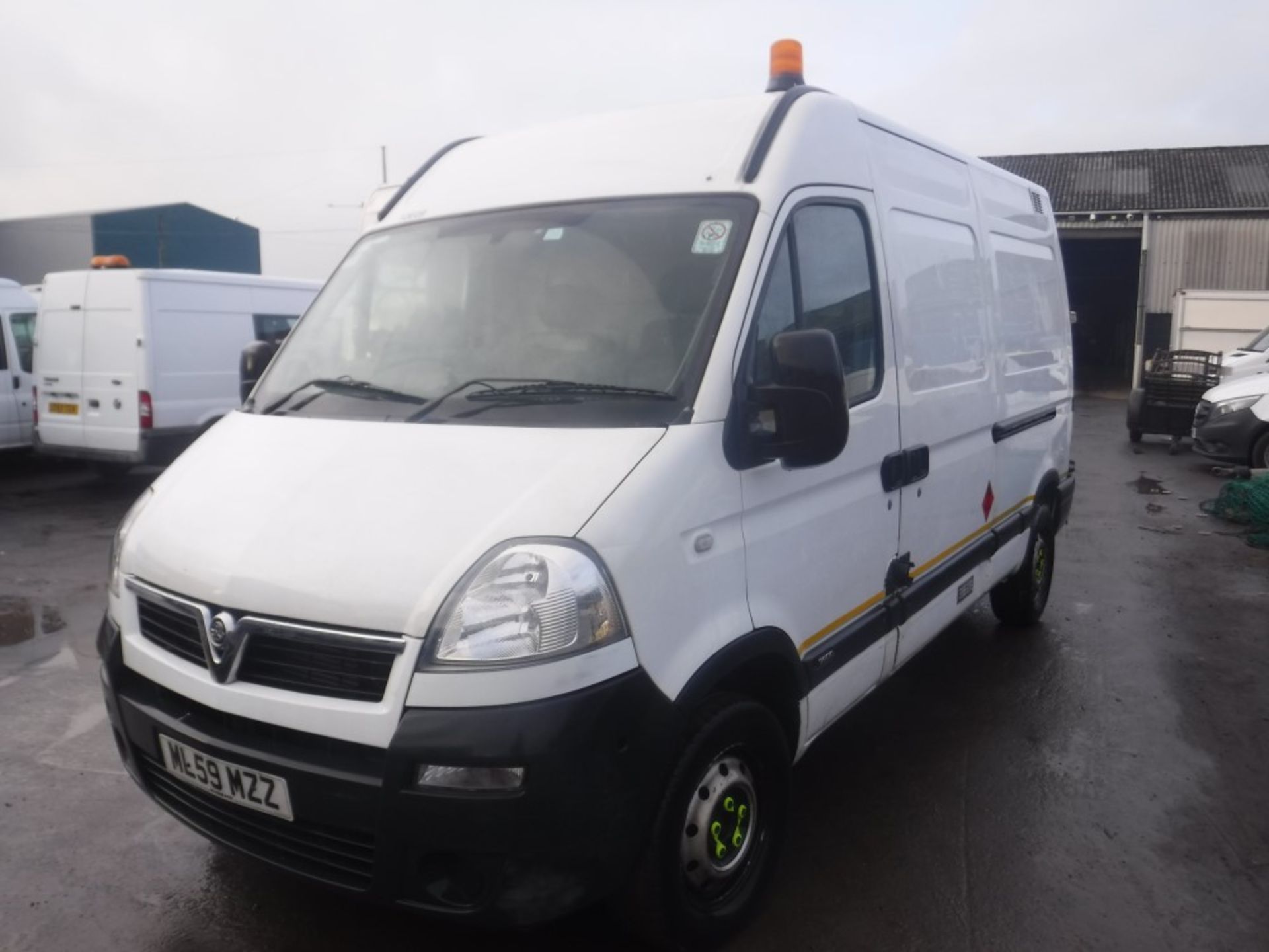 59 reg VAUXHALL MOVANO 3500 CDTI MWB (DIRECT ELECTRICITY NW) 1ST REG 11/09, TEST 09/19, 108171M, - Image 2 of 5