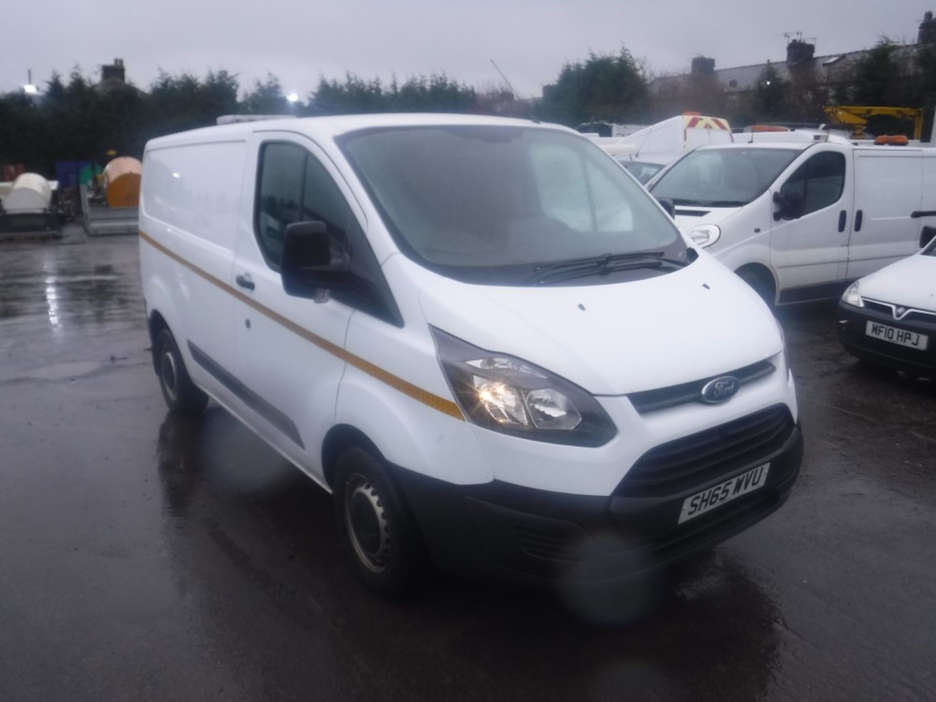 65 reg FORD TRANSIT CUSTOM 270 ECO-TECH, 1ST REG 10/15, TEST 10/19, 67676M, V5 HERE [+ VAT]