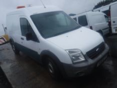 12 reg FORD TRANSIT CONNECT 90 T230 (DIRECT ELECTRICITY NW) 1ST REG 03/12, 131274M, V5 MAY FOLLOW (