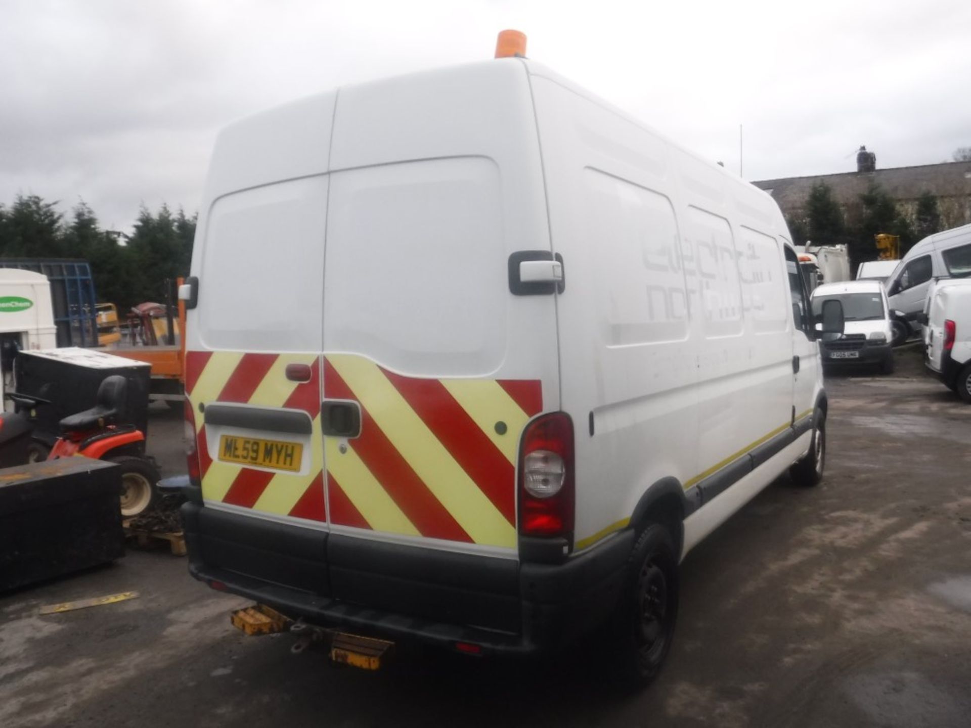 59 reg VAUXHALL MOVANO 3500 CDTI LWB (DIRECT ELECTRICITY NW) 1ST REG 11/09, TEST 07/19, 132285M, - Image 4 of 6