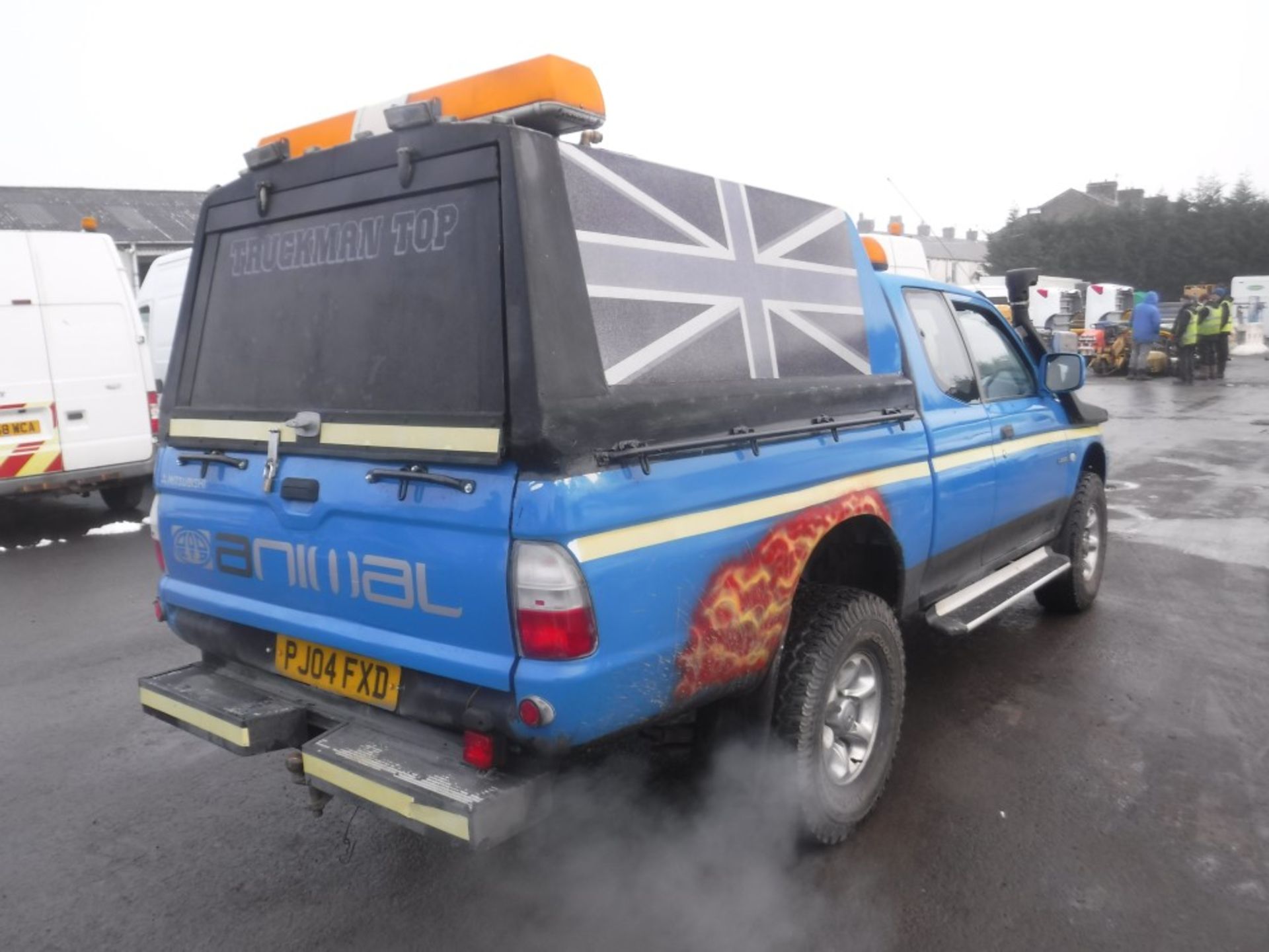 04 reg MITSUBISHI L200 GL 4WORK LWB PICKUP, 1ST REG 04/04, TEST 05/19, 130083M WARRANTED, V5 HERE, 2 - Image 4 of 5