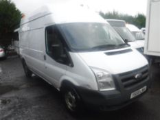 59 reg FORD TRANSIT 115 T350L RWD (DIRECT ELECTRICITY NW) 1ST REG 01/10, TEST 10/19, V5 MAY