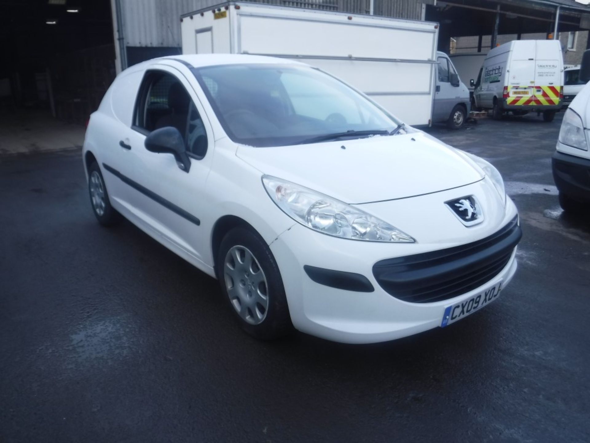 09 reg PEUGEOT 207 PROFESSIONAL HDI (DIRECT COUNCIL) 1ST REG 03/09, TEST 11/19, 43486M WARRANTED, V5