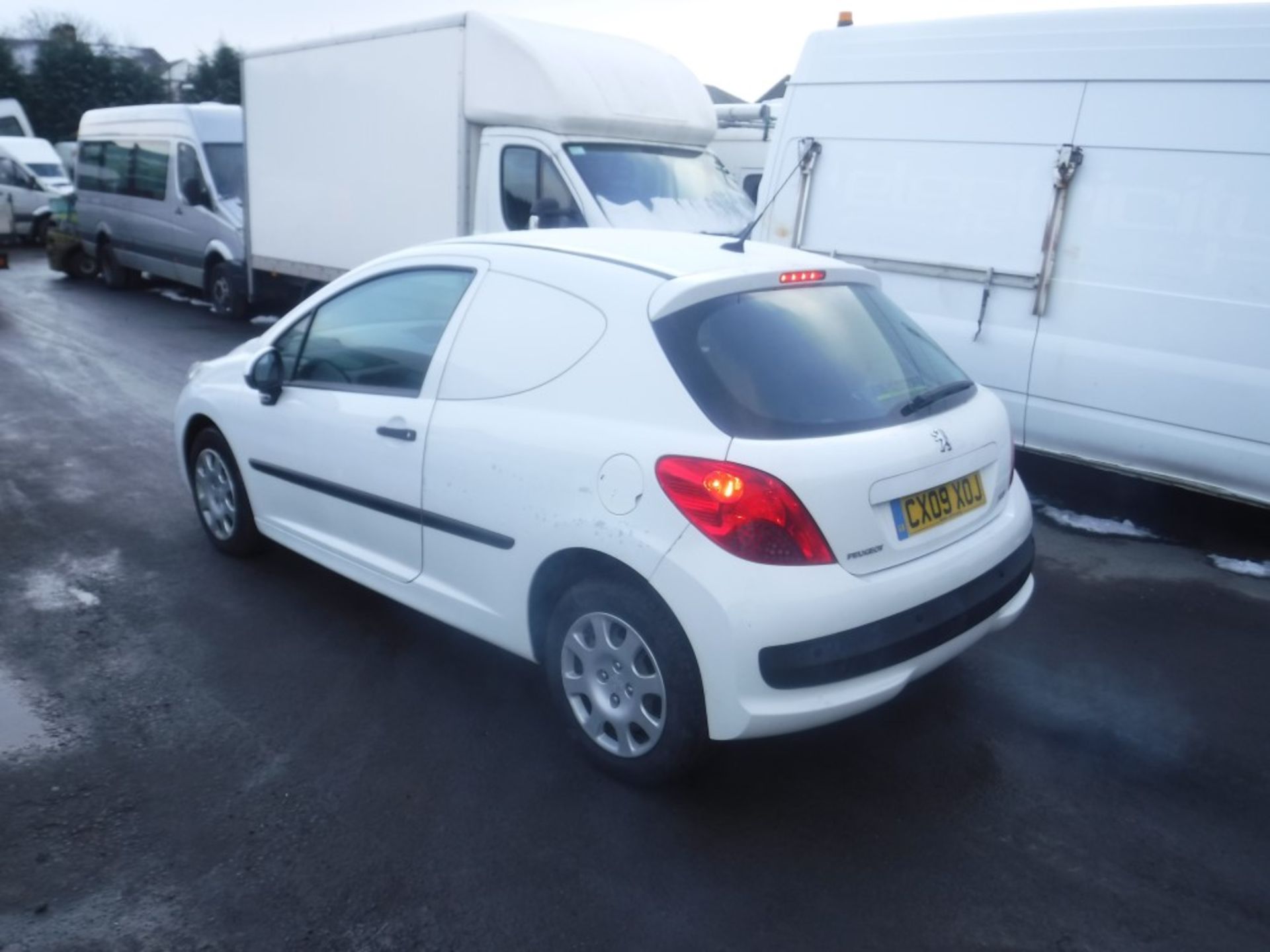 09 reg PEUGEOT 207 PROFESSIONAL HDI (DIRECT COUNCIL) 1ST REG 03/09, TEST 11/19, 43486M WARRANTED, V5 - Image 3 of 5