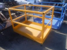 FORK LIFT SAFETY CAGE (YELLOW) [+ VAT]