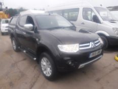 15 reg MITSUBISHI L200 WARRIOR LB DCB DI-D 4 X 4 PICKUP, 1ST REG 04/15, TEST 04/19, 77349M, V5 HERE,