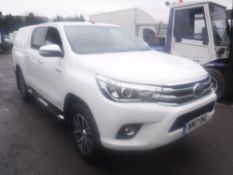 17 reg TOYOTA HI-LUX INVINCIBLE D-4D, 1ST REG 03/17, 34938M WARRANTED, V5 HERE, 1 OWNER FROM