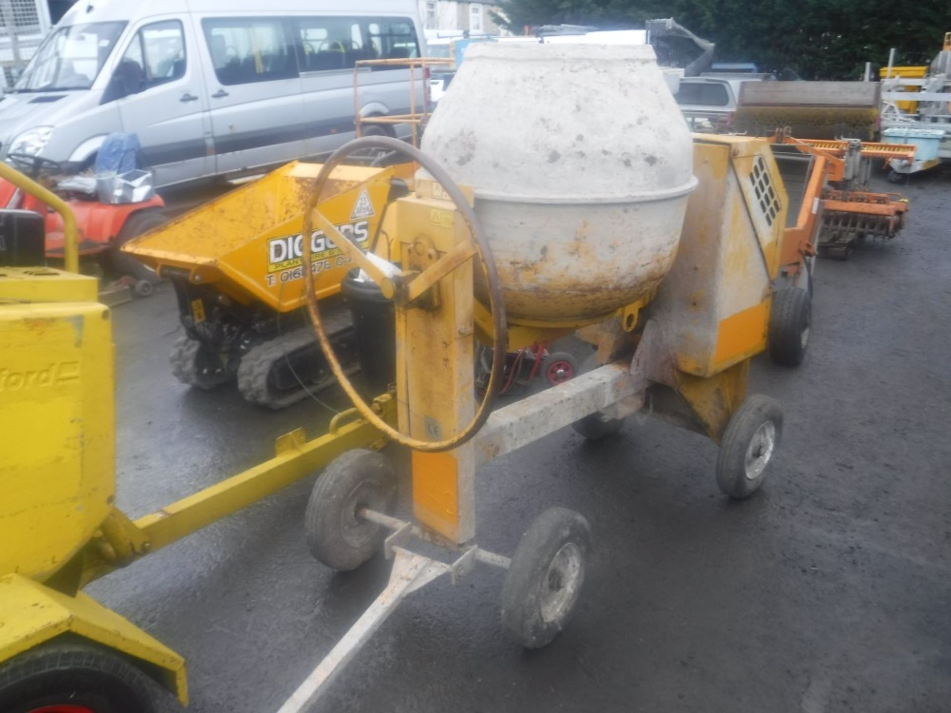 WINGET 100T ELECTRIC START DIESEL MIXER [+ VAT]