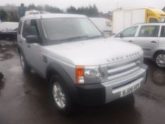 08 reg LAND ROVER DISCOVERY 3 MWB, 1ST REG 04/08, TEST 09/19, 122740M, V5 HERE, 4 FORMER KEEPERS [NO