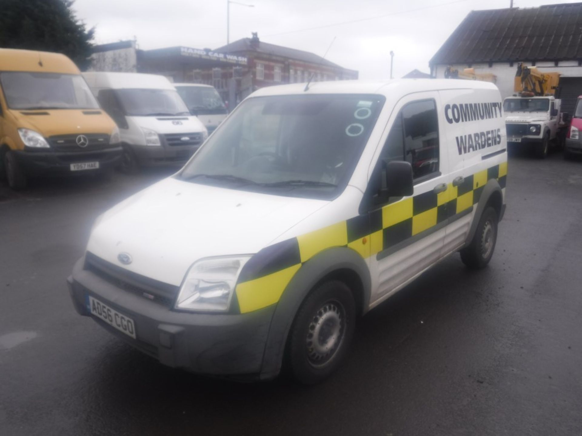 56 reg FORD TRANSIT CONNECT L220 TD SWB (DIRECT COUNCIL) 1ST REG 12/06, TEST 04/19, 75795M, V5 HERE, - Image 2 of 6