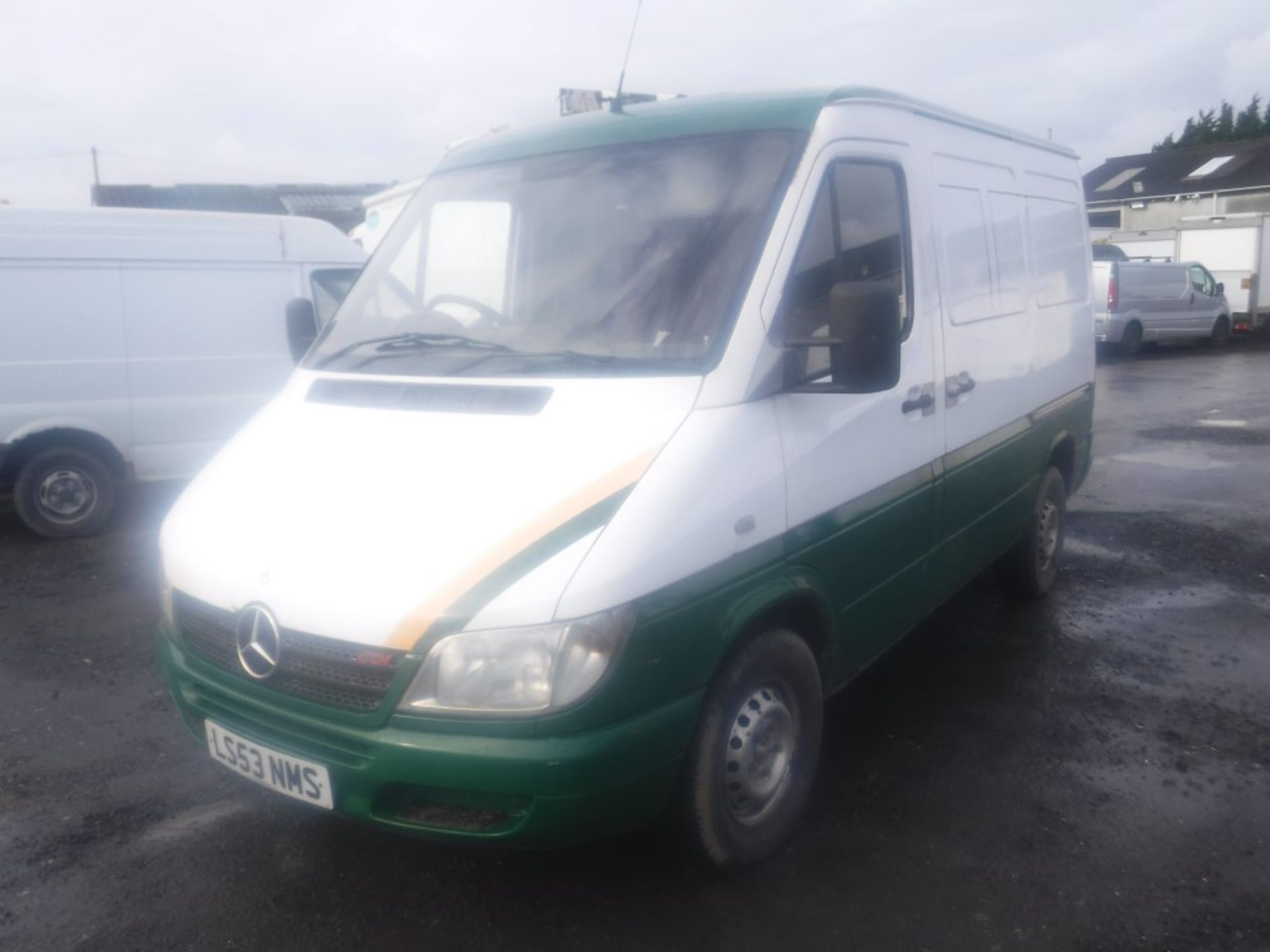 53 reg MERCEDES SPRINTER 213 CDI SWB, 1ST REG 09/03, TEST 11/19, 247723M WARRANTED, V5 HERE [+ VAT] - Image 2 of 6