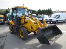 62 reg JCB 2CX AIRMASTER (DIRECT COUNCIL) 1ST REG 09/12, 1195 HOURS, V5 HERE, 1 OWNER FROM NEW [+