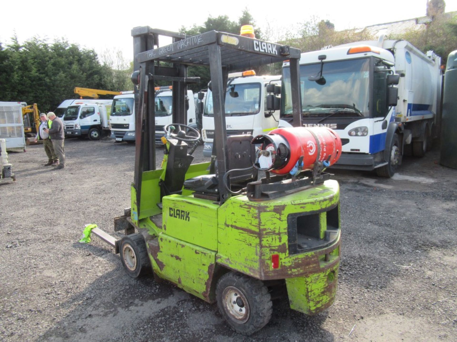 CLARKE FORKLIFT TRUCK, 624 HOURS NOT WARRANTED [NO VAT] - Image 3 of 4