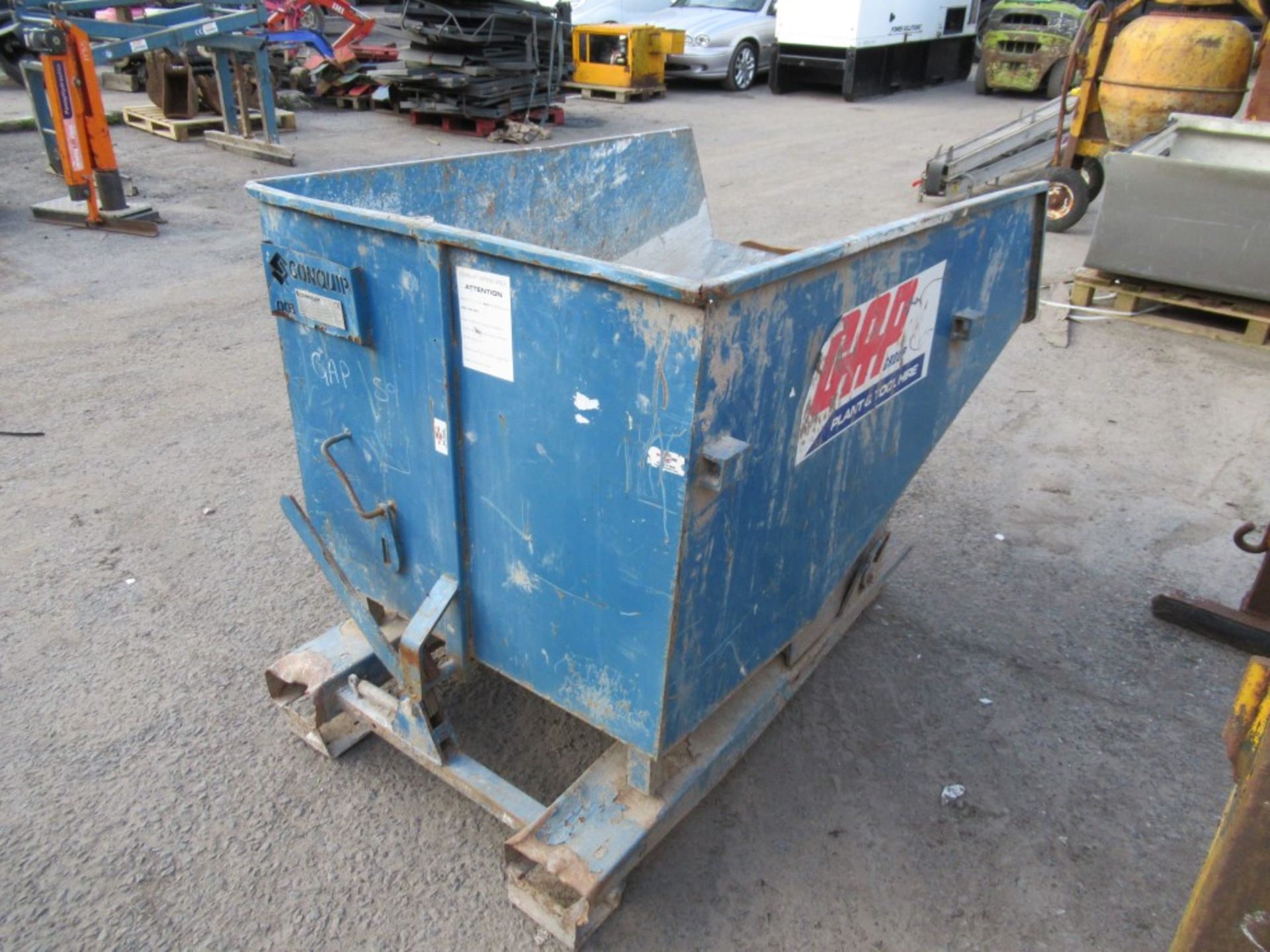 750 LTR FORK LIFT TIPPING SKIP (3209506) [+ VAT] - Image 2 of 2